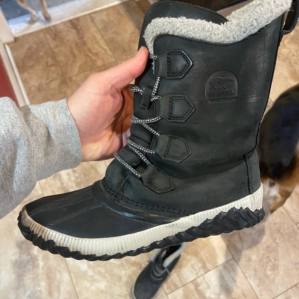 Sorel Black Winter Boots